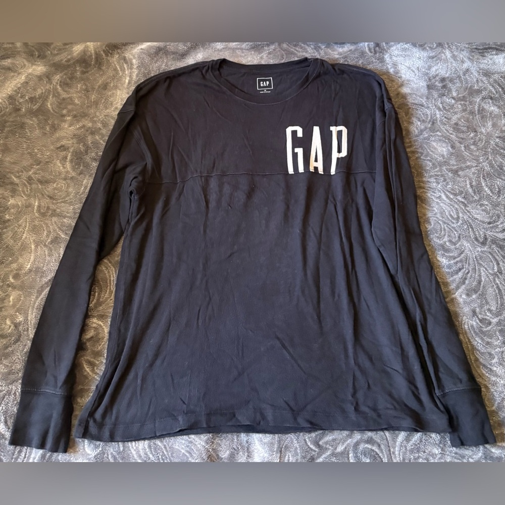GAP Black Long Sleeve Shirt Size Medium